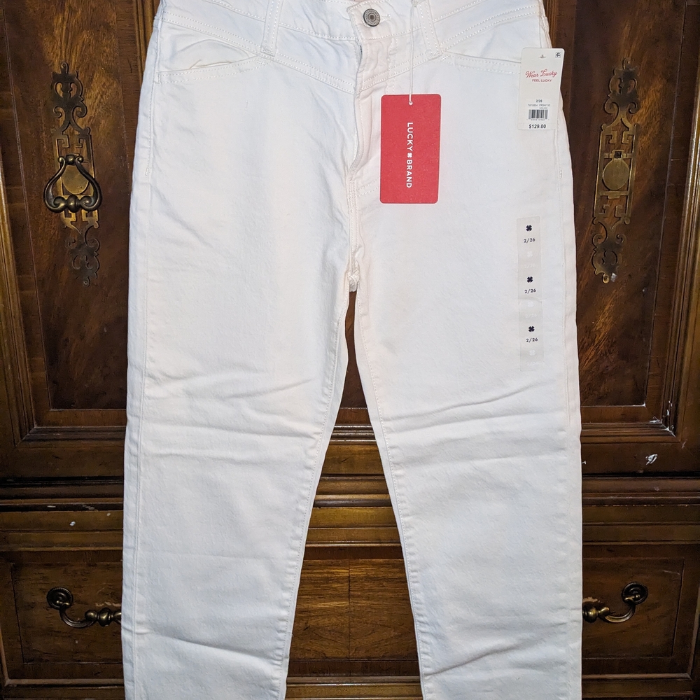 Lucky Brand White Jeans